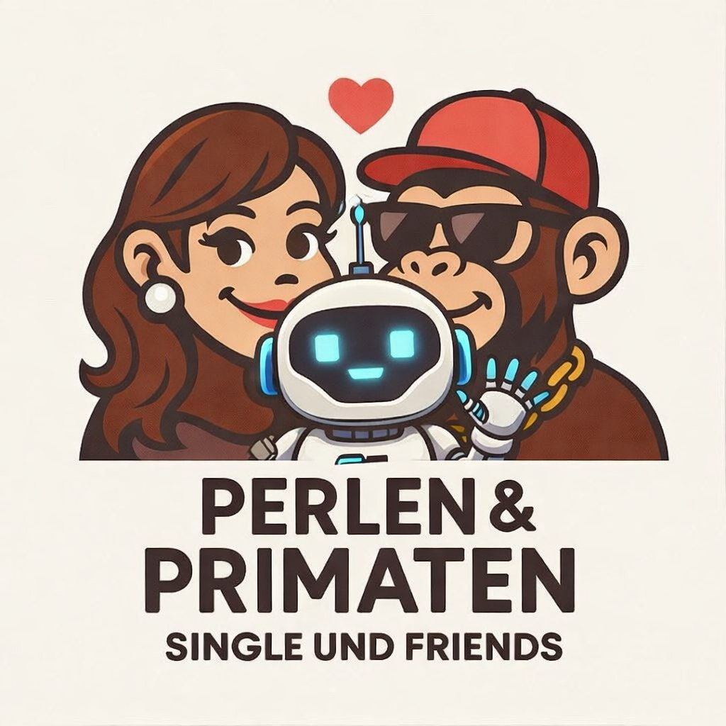 Perle trifft Primat Logo